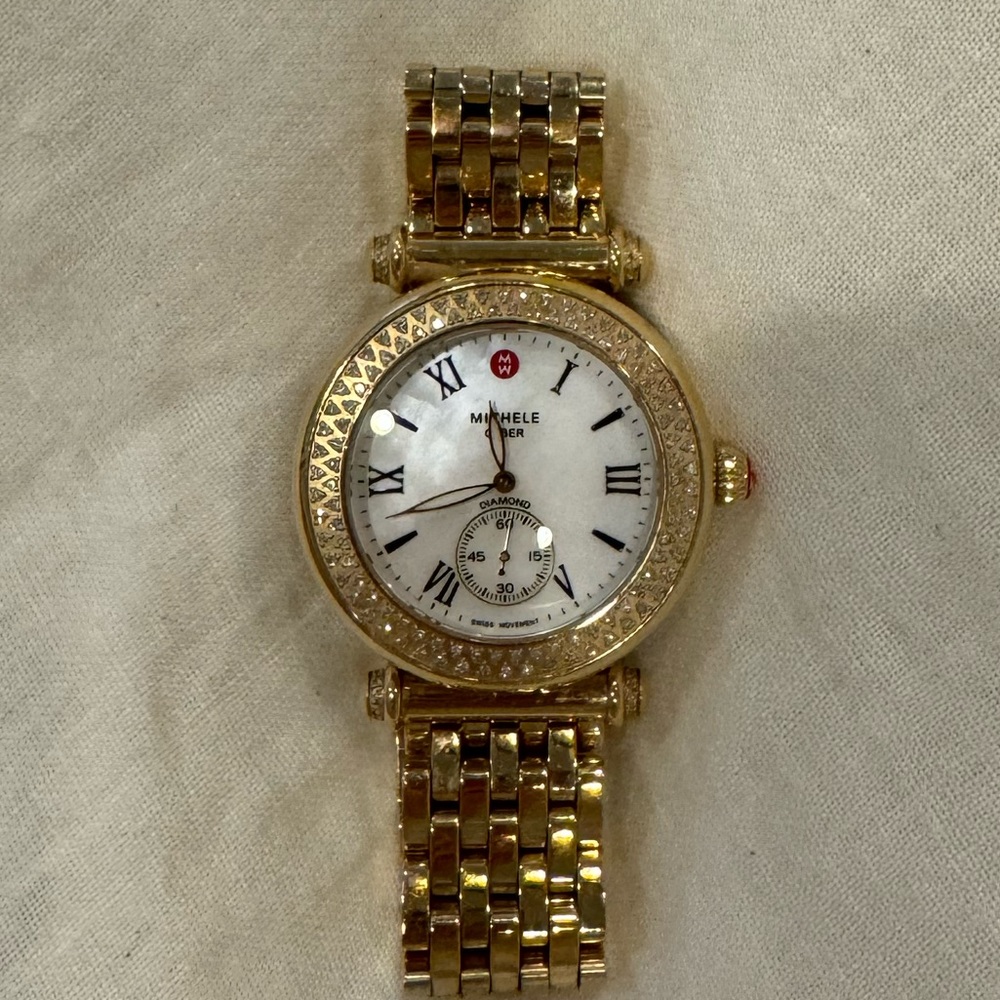 Michele - Sport Sail Gold watch